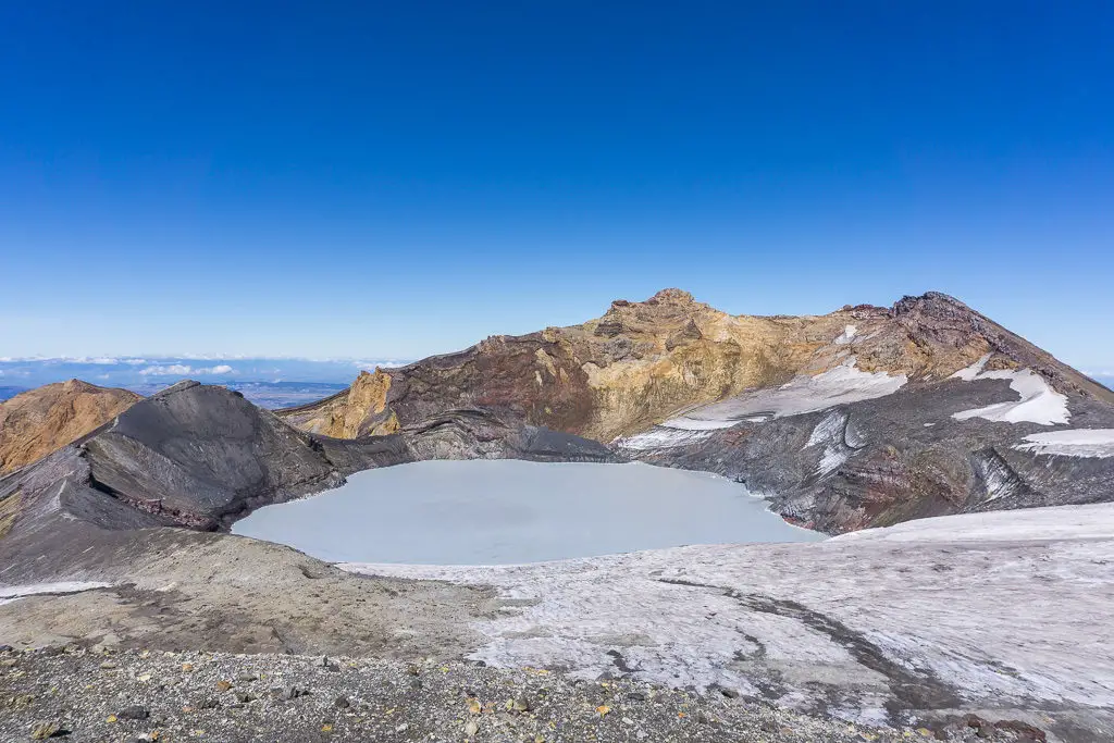 Mt Ruapehu Crater Lake