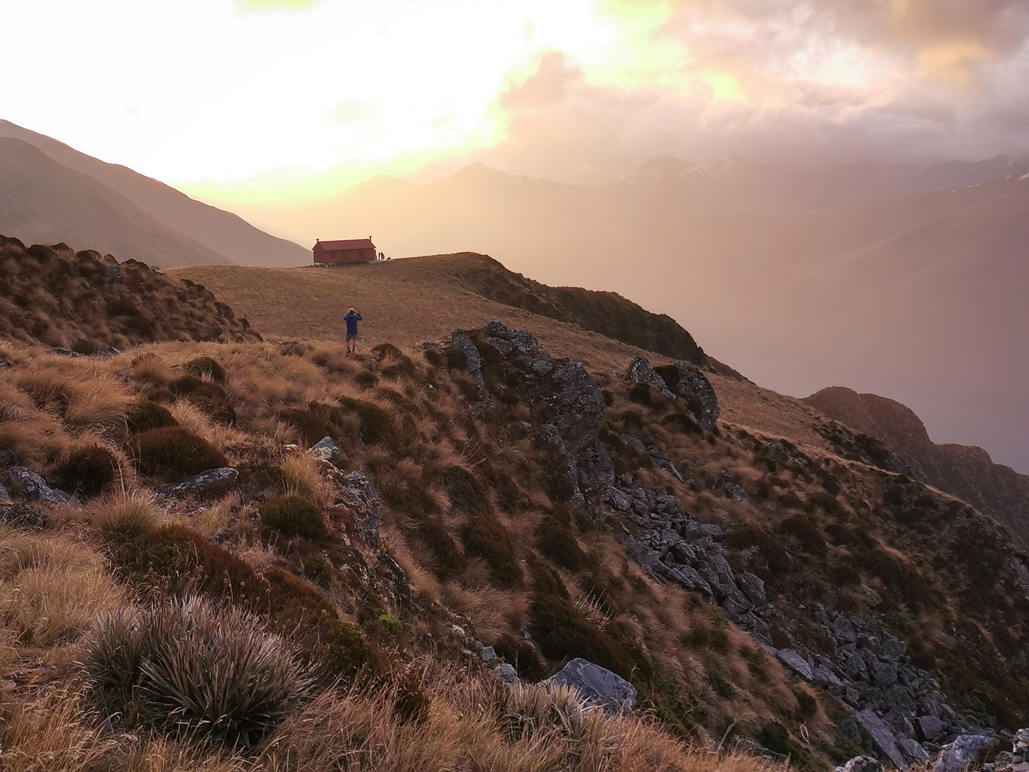 Brewster Hut Art Print main image 0