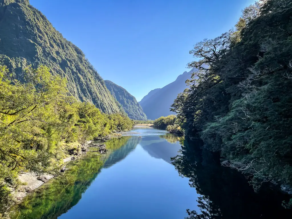 Picture of the Arthur River in Fiordland National Park