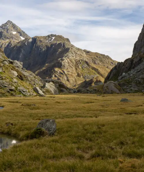 Photo of Valley of the Trolls, looking towards the Routeburn Track