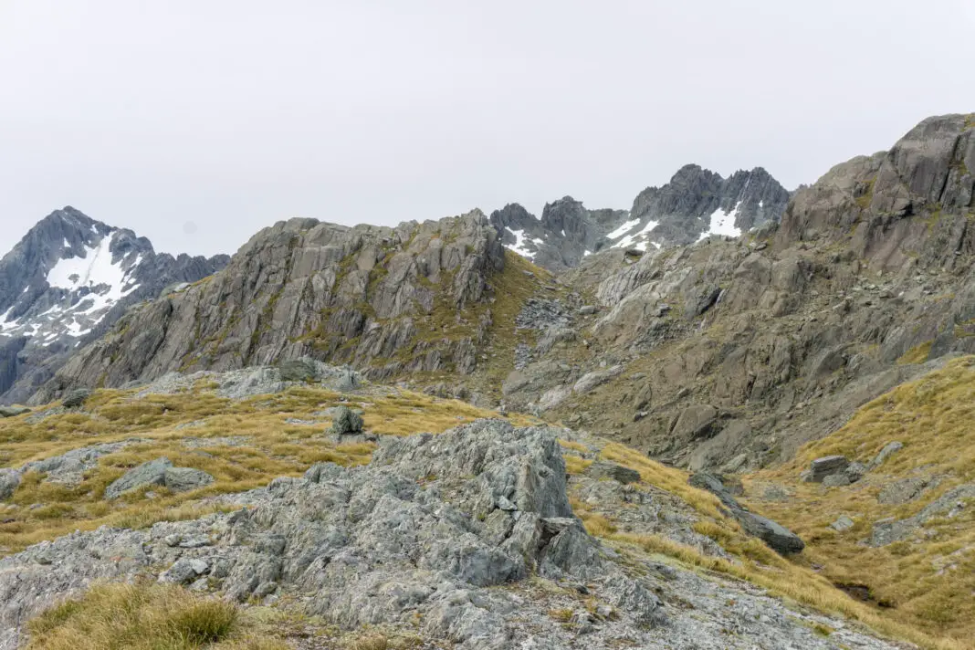 View of ridge above Lake Nerine