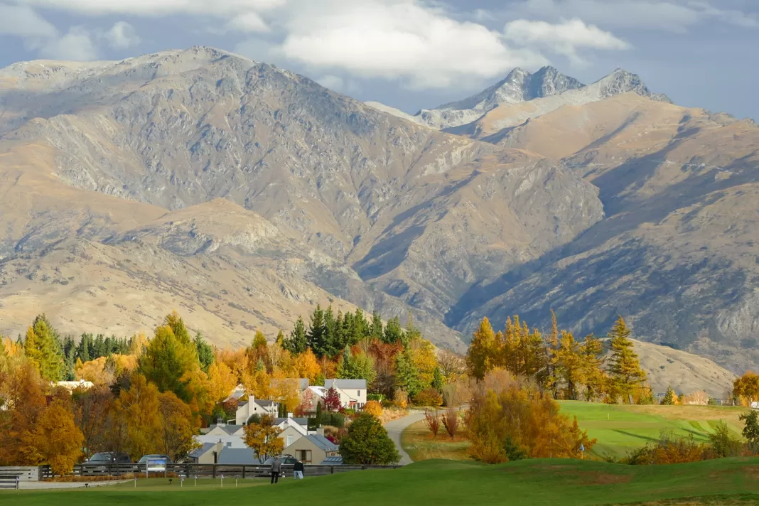 Photo of Millbrook Resort with Remarkables in the background, Central Otago