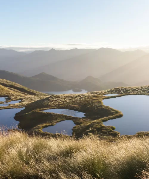 Borland Tarns, one of the best Southland walks