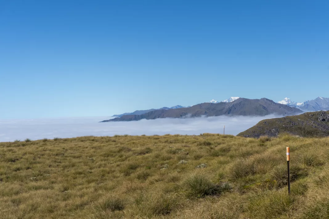 Inversion layer on the Mica Mine Tops Route
