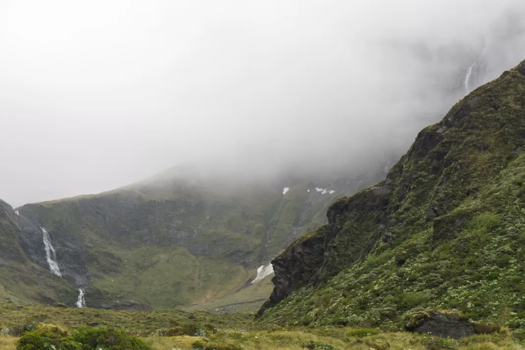 Waterfall Face on Rabbit Pass